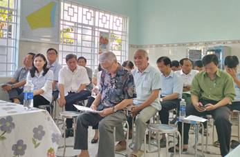 quan cảnh buổi lễ
